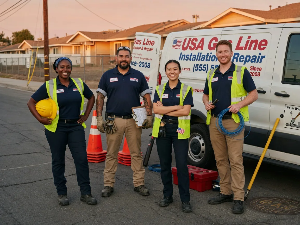 Gas Line Installation company in Clint, TX